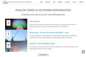 Cornelia Aschmann Kommunikation Blog