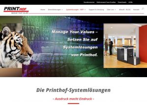 Printhof Webportal